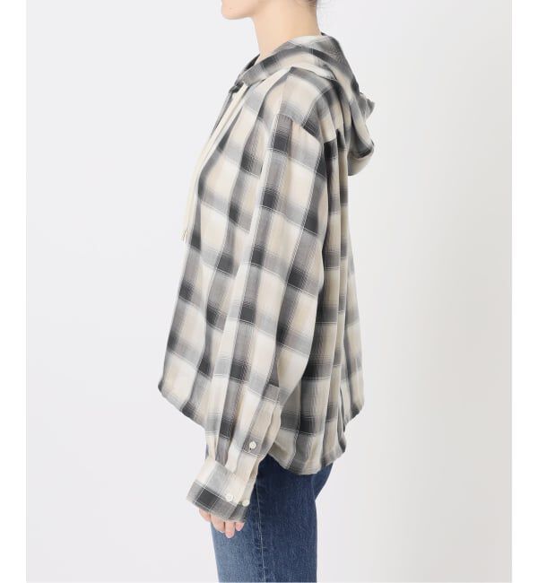 Spick and Span「PEチェックパーカ」|シャツ・ブラウス|