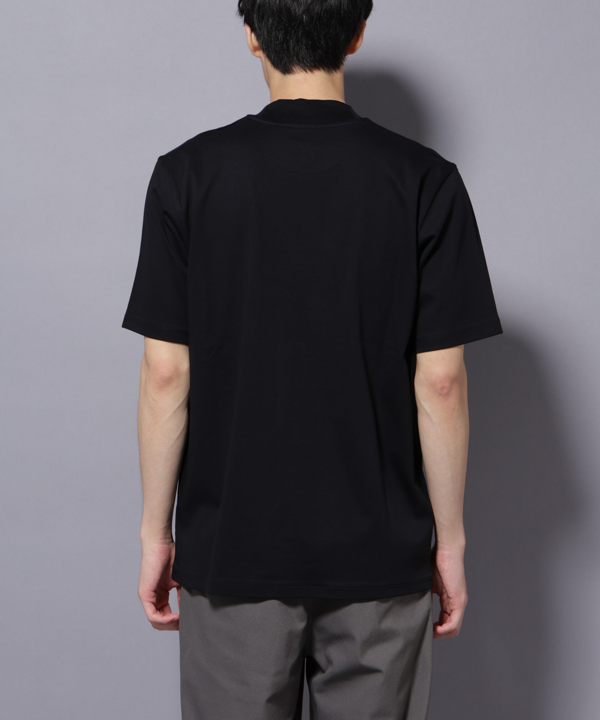 nano･universe「ジャケT(R) プレミアム クルーネック 半袖」|Tシャツ・カットソー|