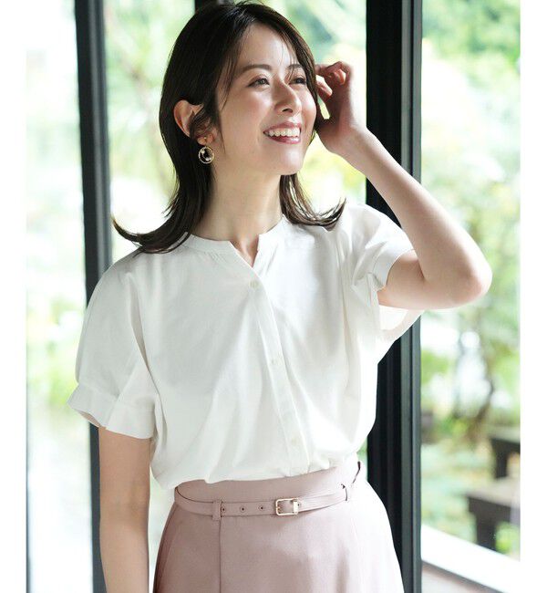 ANY SIS「【美ライン大人T】裾タックゆる プルオーバー」|Tシャツ・カットソー|