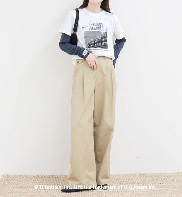 fredy emue「【haru &times; GOOD ROCK SPEED】PhotoロゴコンパクトTシャツ」|Tシャツ・カットソー|