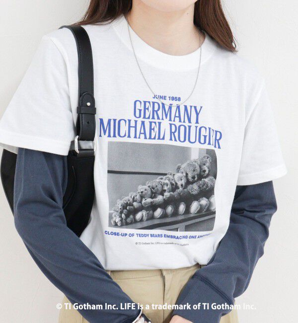 fredy emue「【haru &times; GOOD ROCK SPEED】PhotoロゴコンパクトTシャツ」|Tシャツ・カットソー|