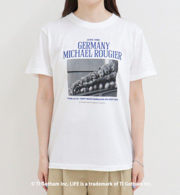 fredy emue「【haru &times; GOOD ROCK SPEED】PhotoロゴコンパクトTシャツ」|Tシャツ・カットソー|