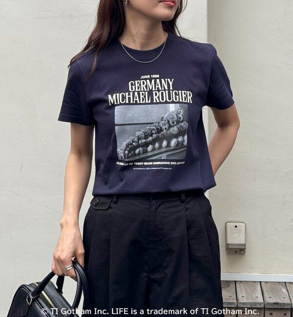 fredy emue「【haru &times; GOOD ROCK SPEED】PhotoロゴコンパクトTシャツ」|Tシャツ・カットソー|