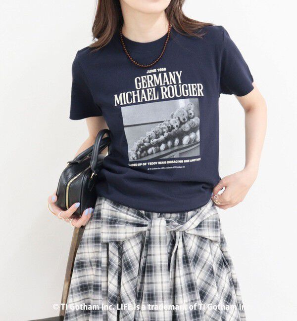 fredy emue「【haru &times; GOOD ROCK SPEED】PhotoロゴコンパクトTシャツ」|Tシャツ・カットソー|