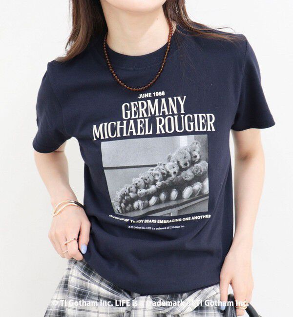 fredy emue「【haru &times; GOOD ROCK SPEED】PhotoロゴコンパクトTシャツ」|Tシャツ・カットソー|