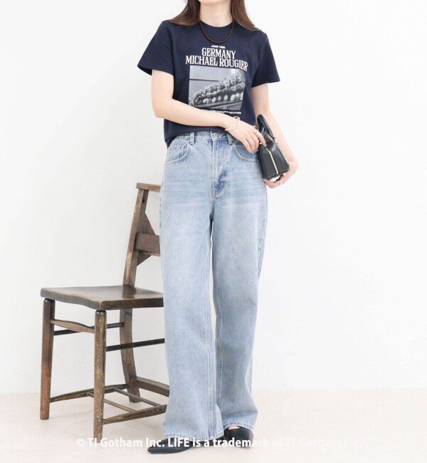 fredy emue「【haru &times; GOOD ROCK SPEED】PhotoロゴコンパクトTシャツ」|Tシャツ・カットソー|