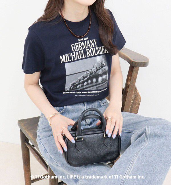 fredy emue「【haru &times; GOOD ROCK SPEED】PhotoロゴコンパクトTシャツ」|Tシャツ・カットソー|