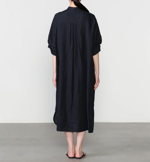  「TICCA |〈別注〉リネン ツイストスリーブワンピース WOMEN」|ワンピース|