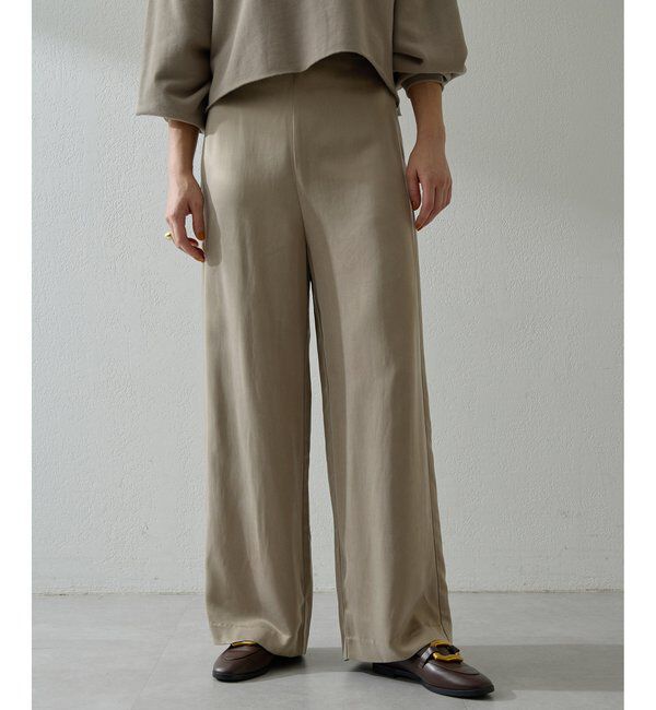  「フィブリルパンツ」|チノ|グレージュ