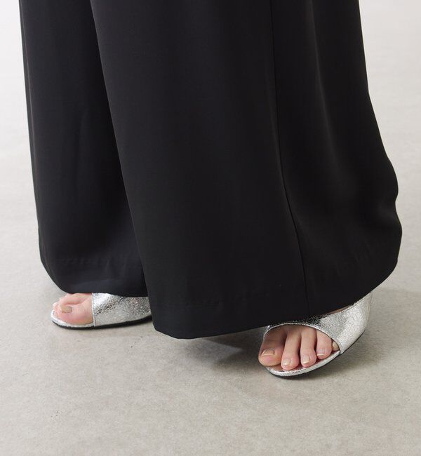  「《再入荷決定！SNSで人気》【Nuel/ヌエル】 2WAYハイウエストパンツ」|スラックス|