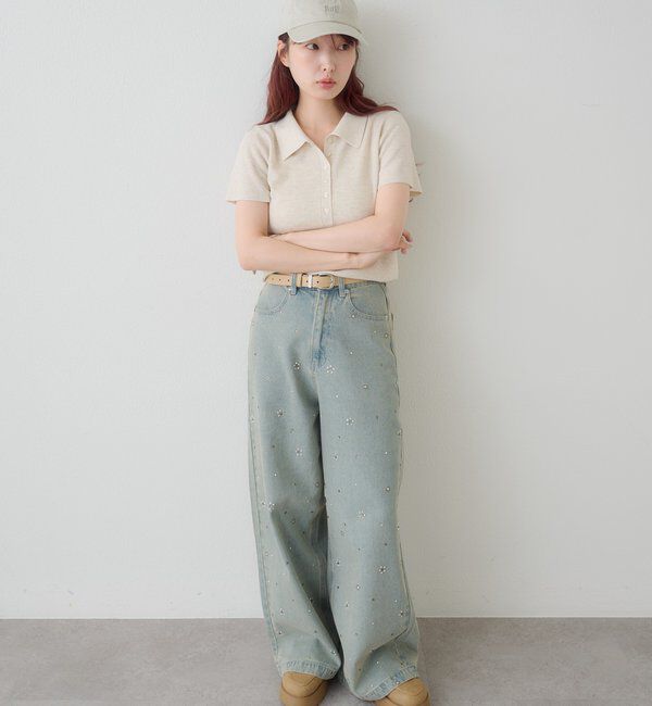  「ロゴ刺繍キャップ」|ハット|