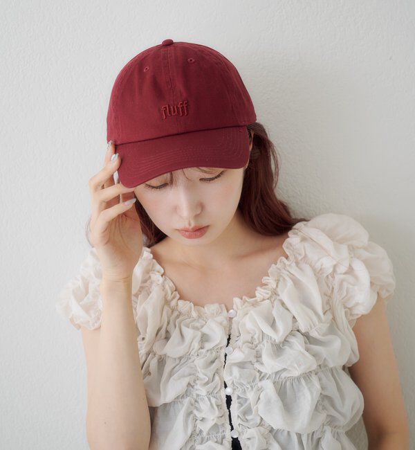  「ロゴ刺繍キャップ」|ハット|