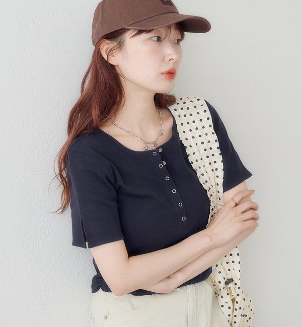  「ロゴ刺繍キャップ」|ハット|