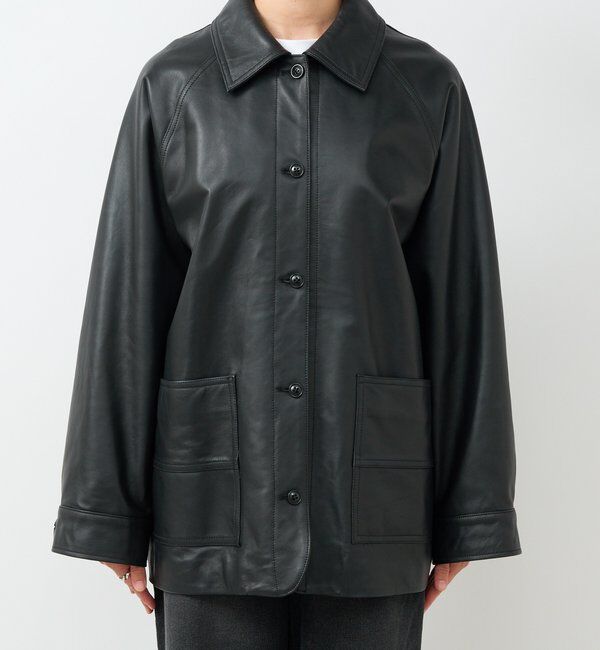  「【MONN.:.】【ラムレザー】レザージャケット」|その他|
