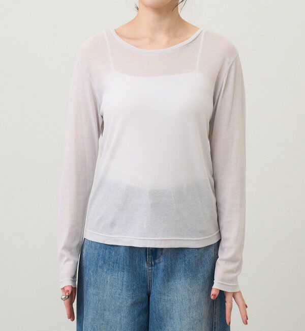  「ベーシックシアーロンTEE」|Tシャツ・カットソー|