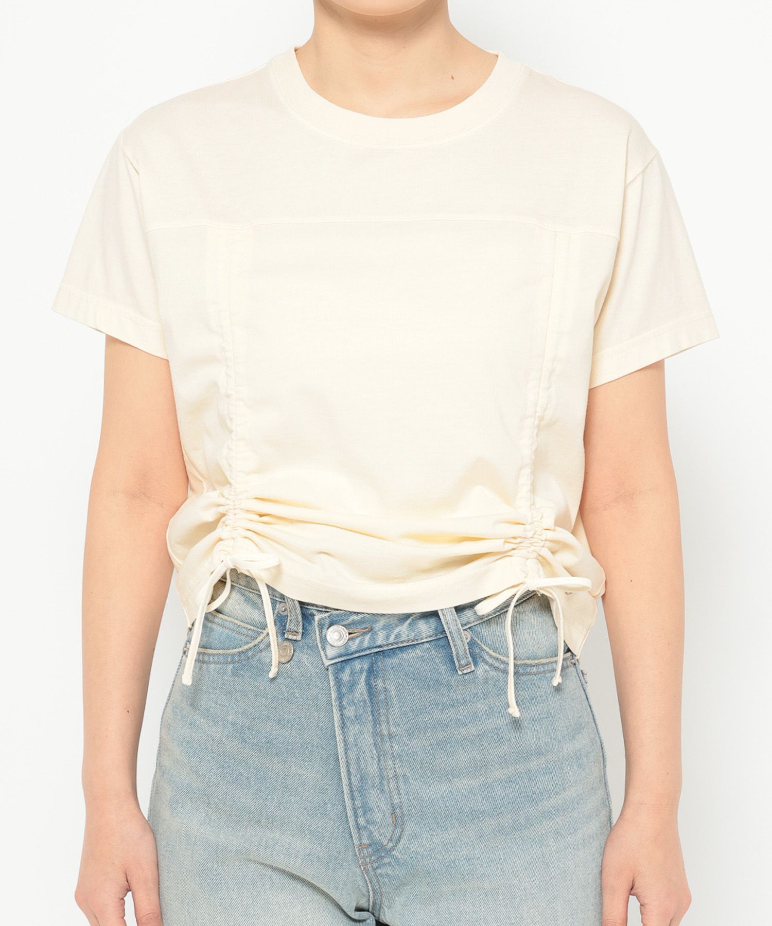 LOWRYS FARM「ピグメントドロストＳＳ」|Tシャツ・カットソー|