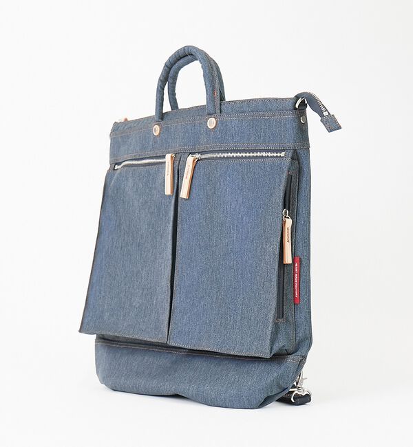 ABAHOUSE「【HandHARVEST】デニムバージョン ヘルメットBAG/リュック/バックパ」|リュック|
