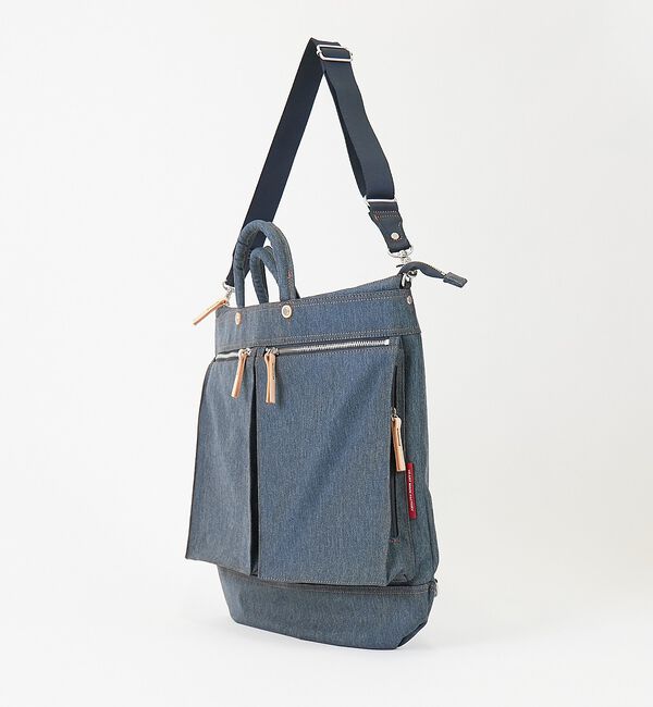 ABAHOUSE「【HandHARVEST】デニムバージョン ヘルメットBAG/リュック/バックパ」|リュック|