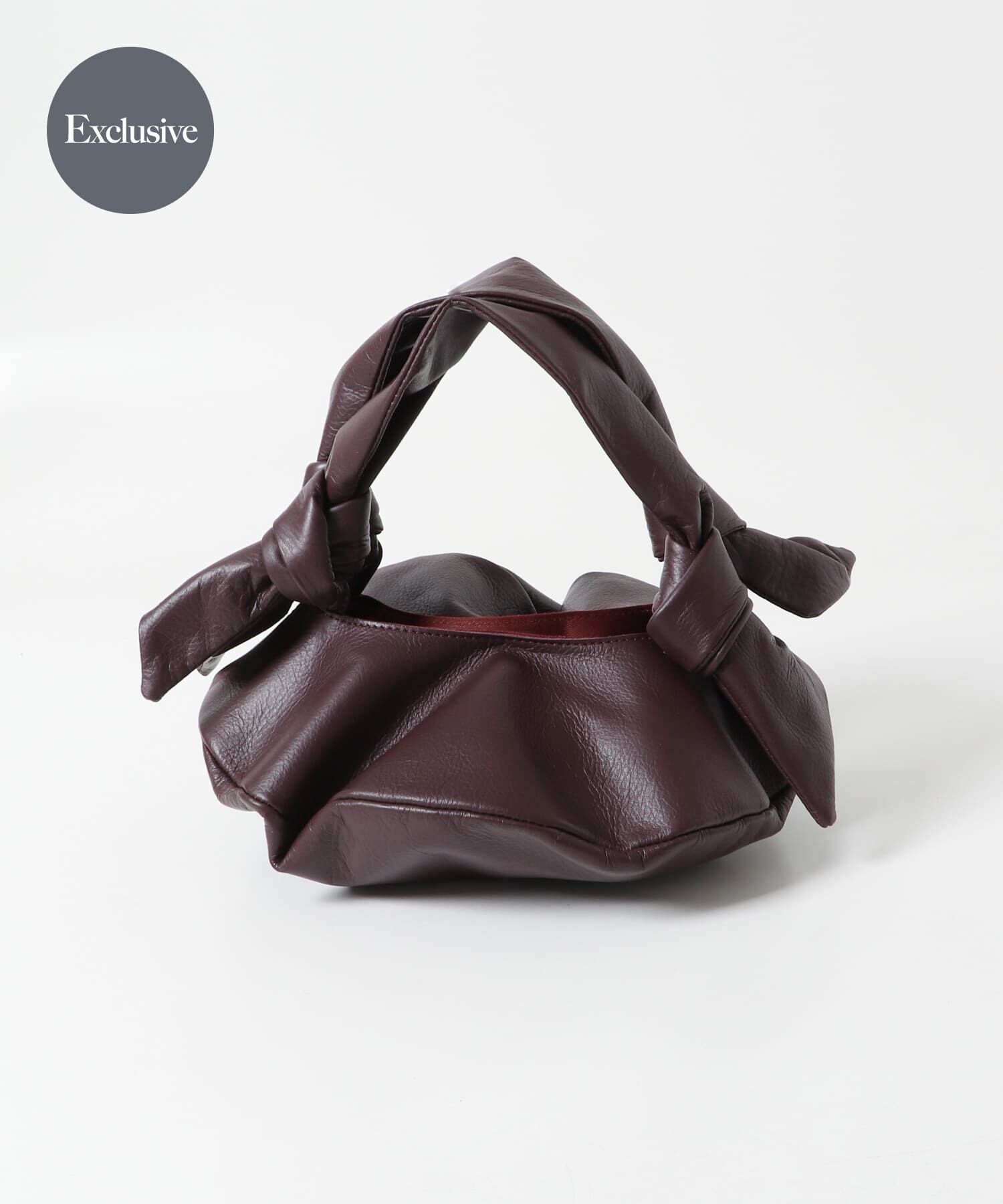 URBAN RESEARCH DOORS「『別注』POMTATA&times;DOORS　CANDY TOTE M」|ハンドバッグ|ボルドー