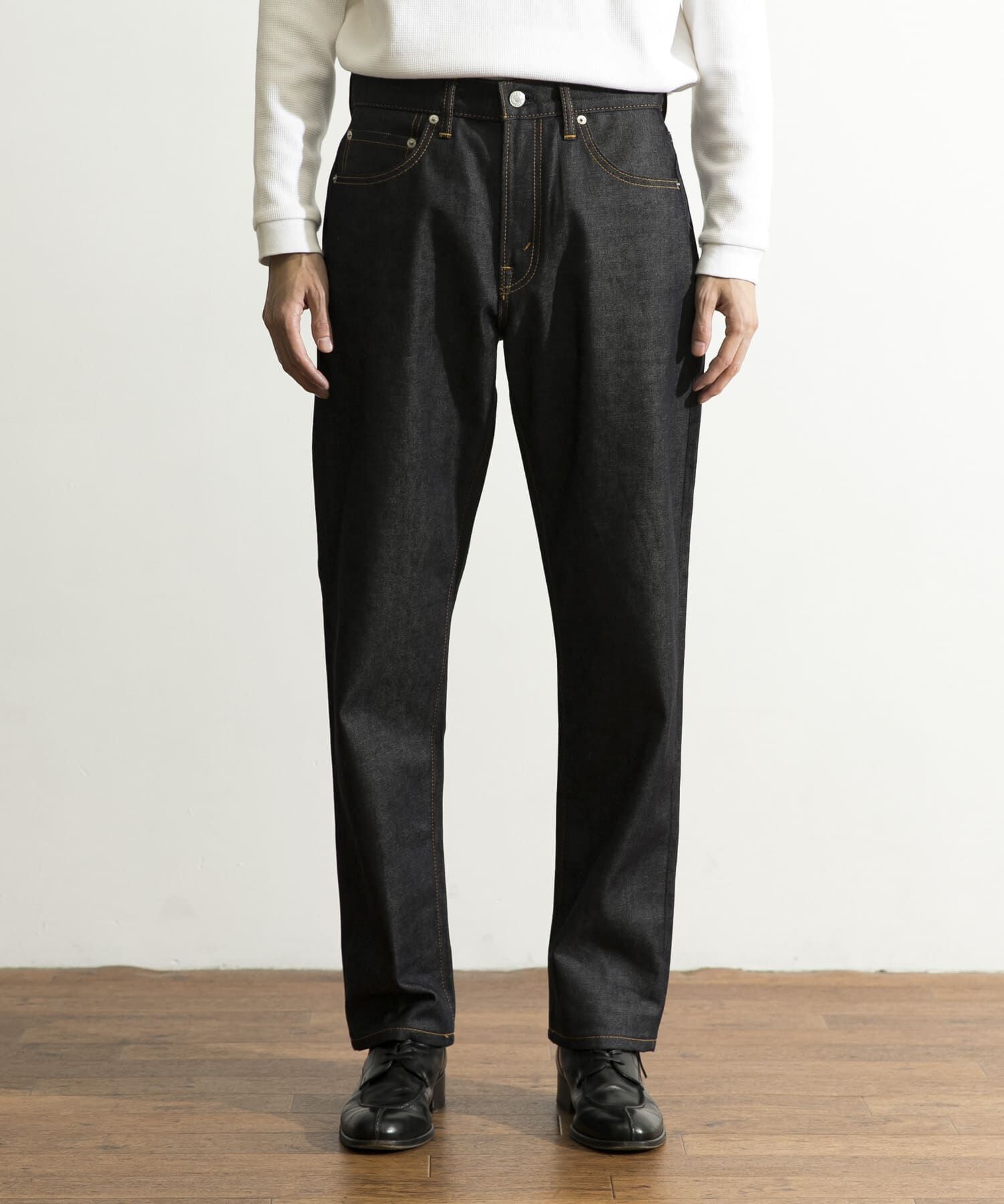 URBAN RESEARCH「『ユニセックス』スーピマ DENIM パンツスリム #RAMONE　by SHIOTA」|デニム|インディゴブルー