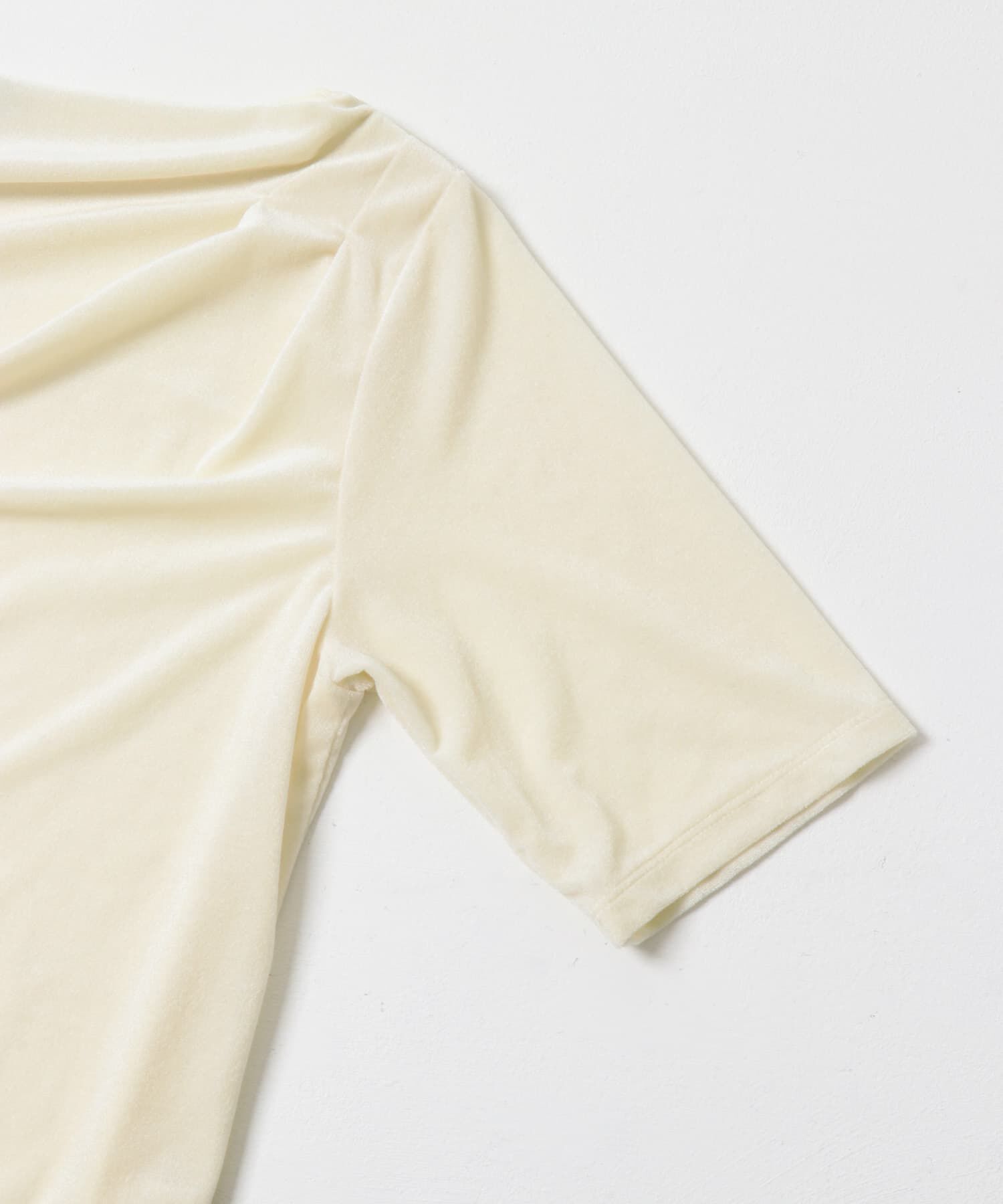 URBAN RESEARCH ROSSO「シアーストレッチベロアカットソー」|Tシャツ・カットソー|