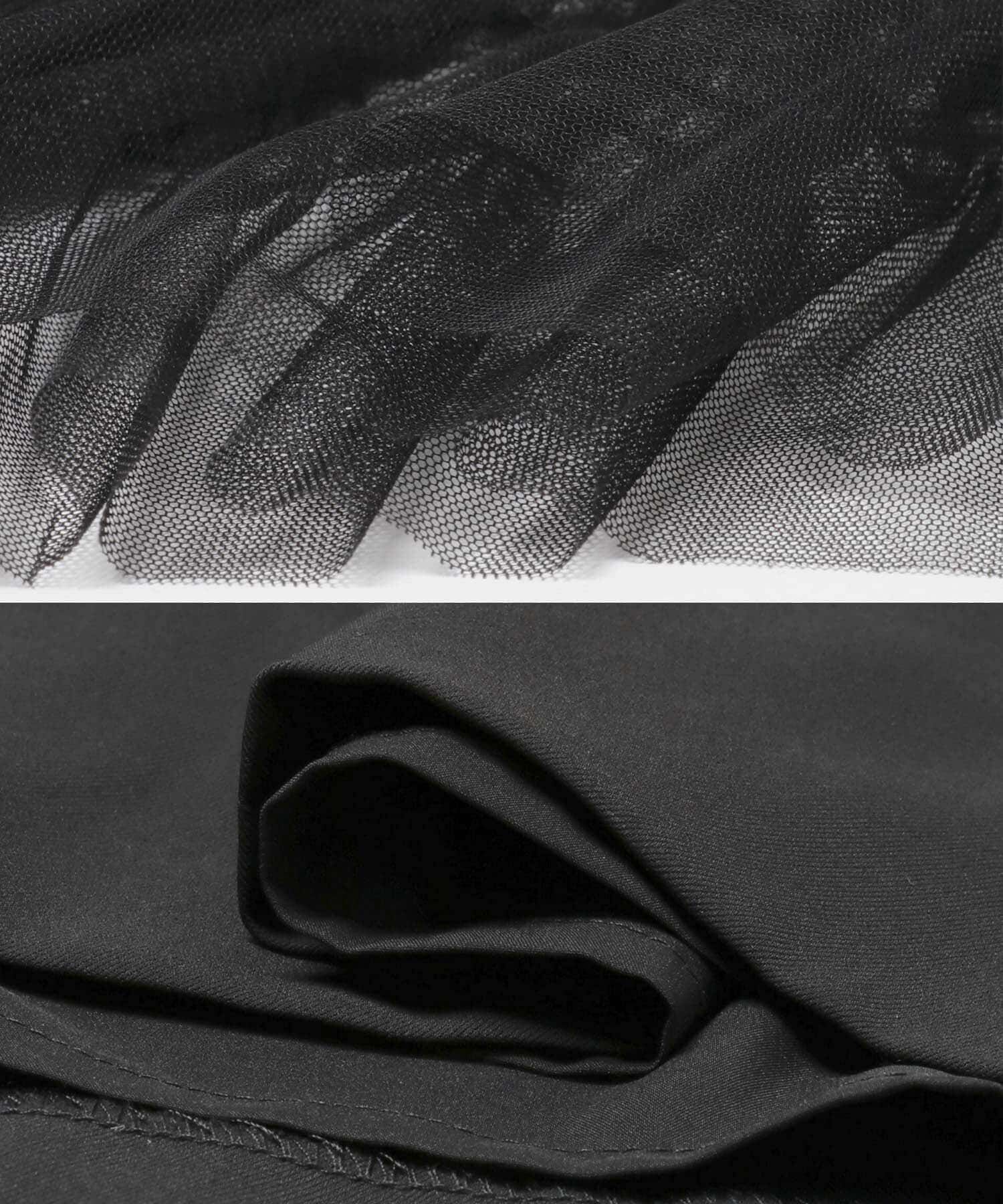 URBAN RESEARCH ROSSO「チュールカーディガン&times;レイヤードワンピース」|ワンピース|