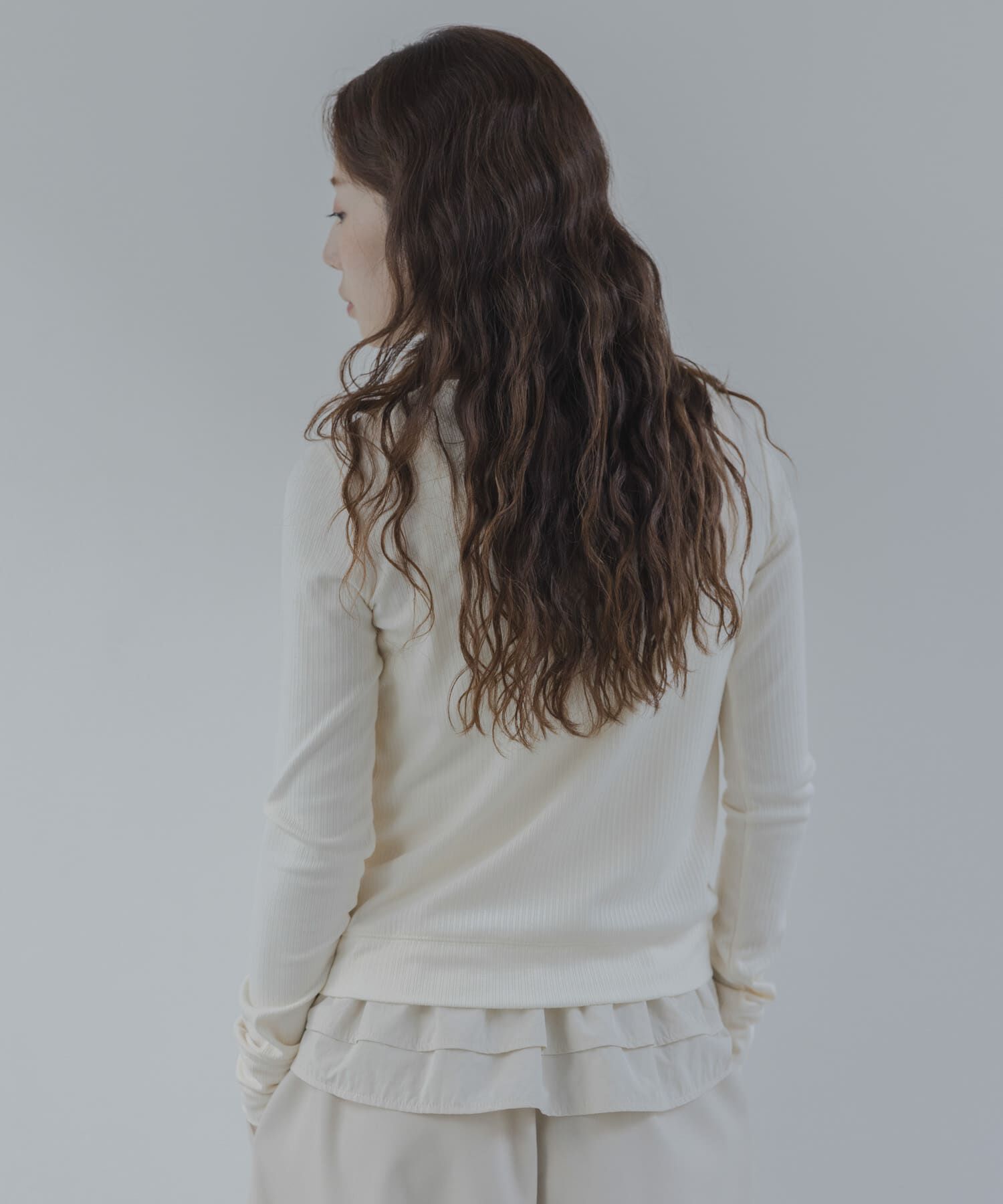 Sonny Label 「『WEB限定』裾フリルカットアンサンブル」|Tシャツ・カットソー|
