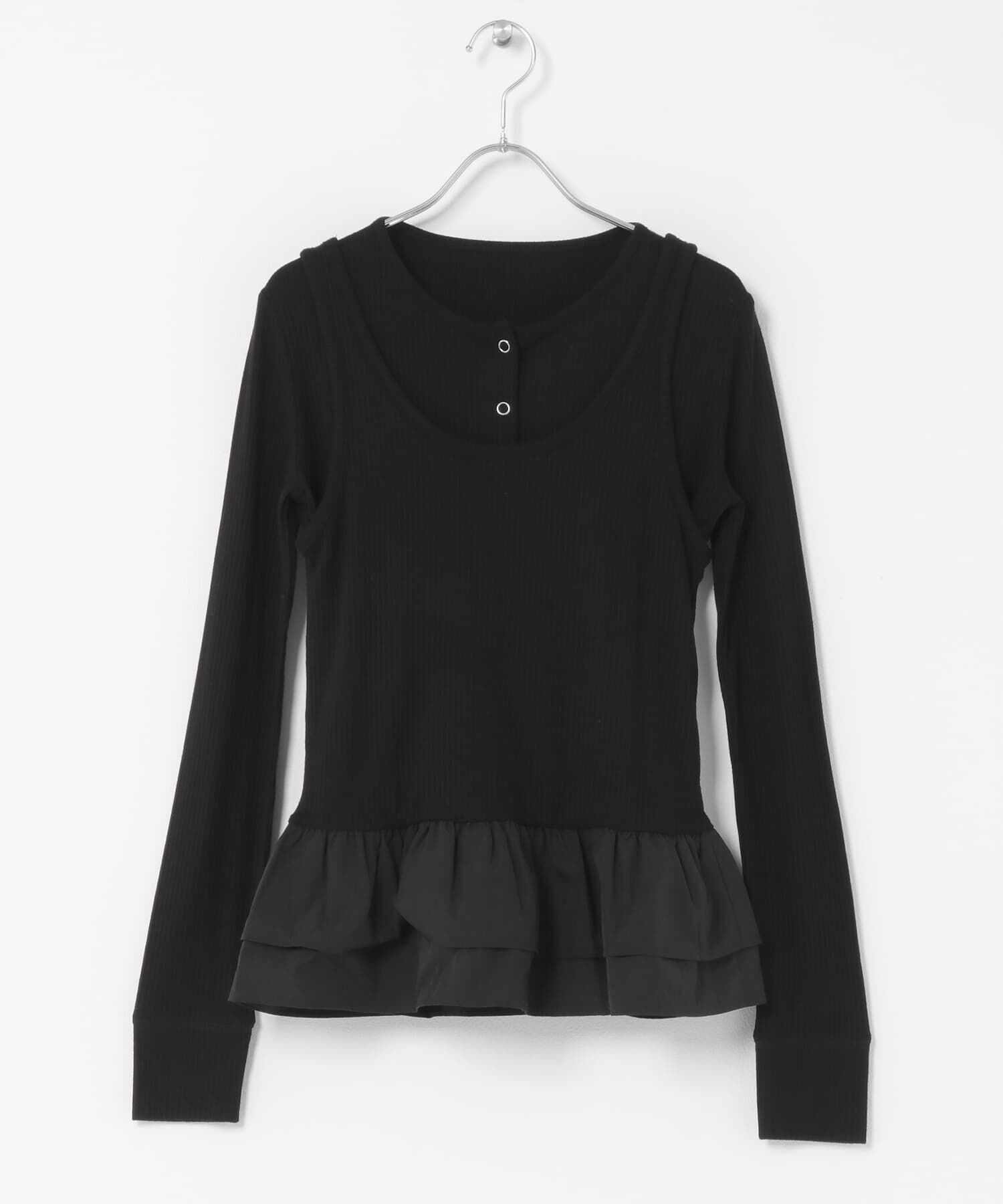 Sonny Label 「『WEB限定』裾フリルカットアンサンブル」|Tシャツ・カットソー|