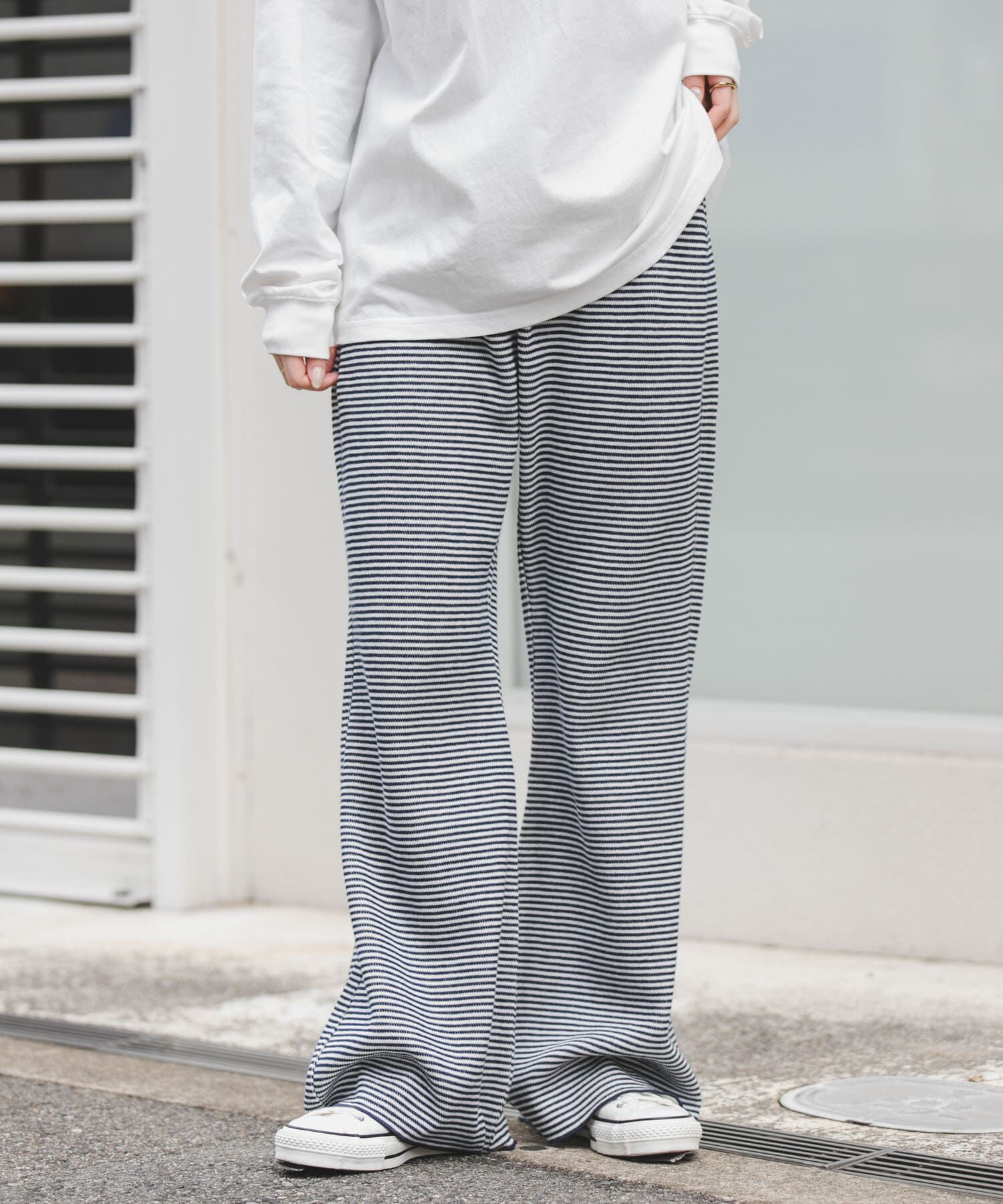 URBAN RESEARCH DOORS「FORK&SPOON　カットフレアパンツ」|その他|