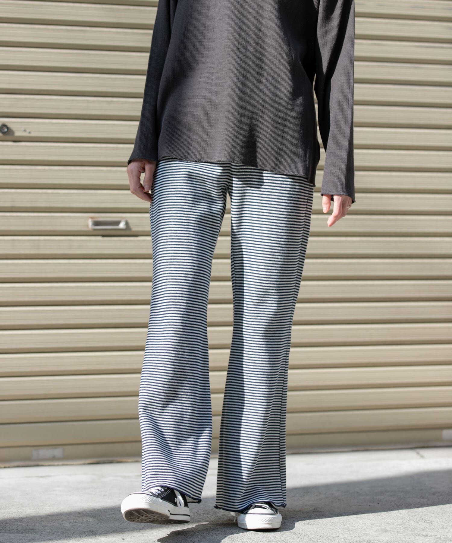 URBAN RESEARCH DOORS「FORK&SPOON　カットフレアパンツ」|その他|