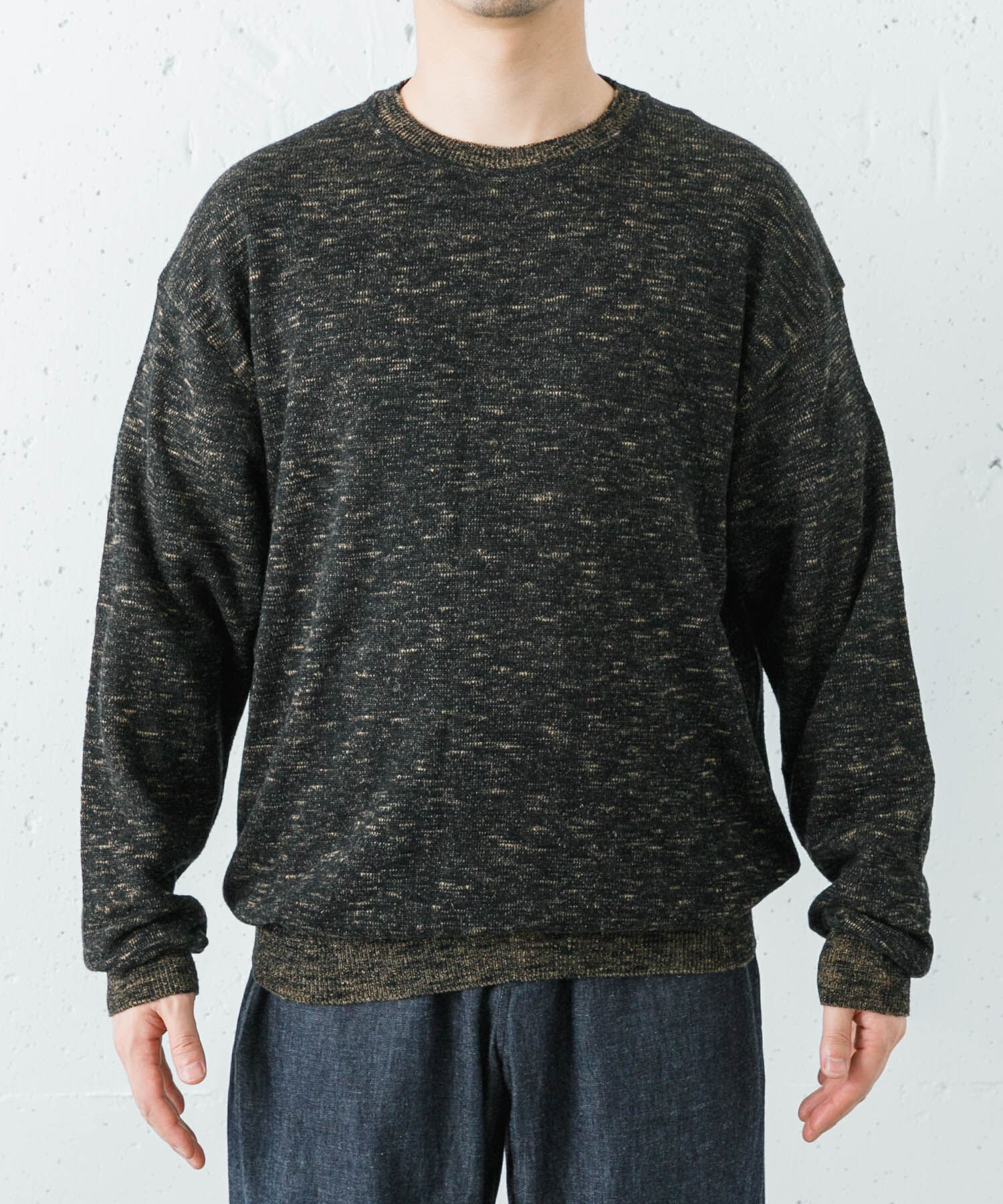 URBAN RESEARCH「crepuscule　Rayon Linen Pullover」|ニット・セーター|