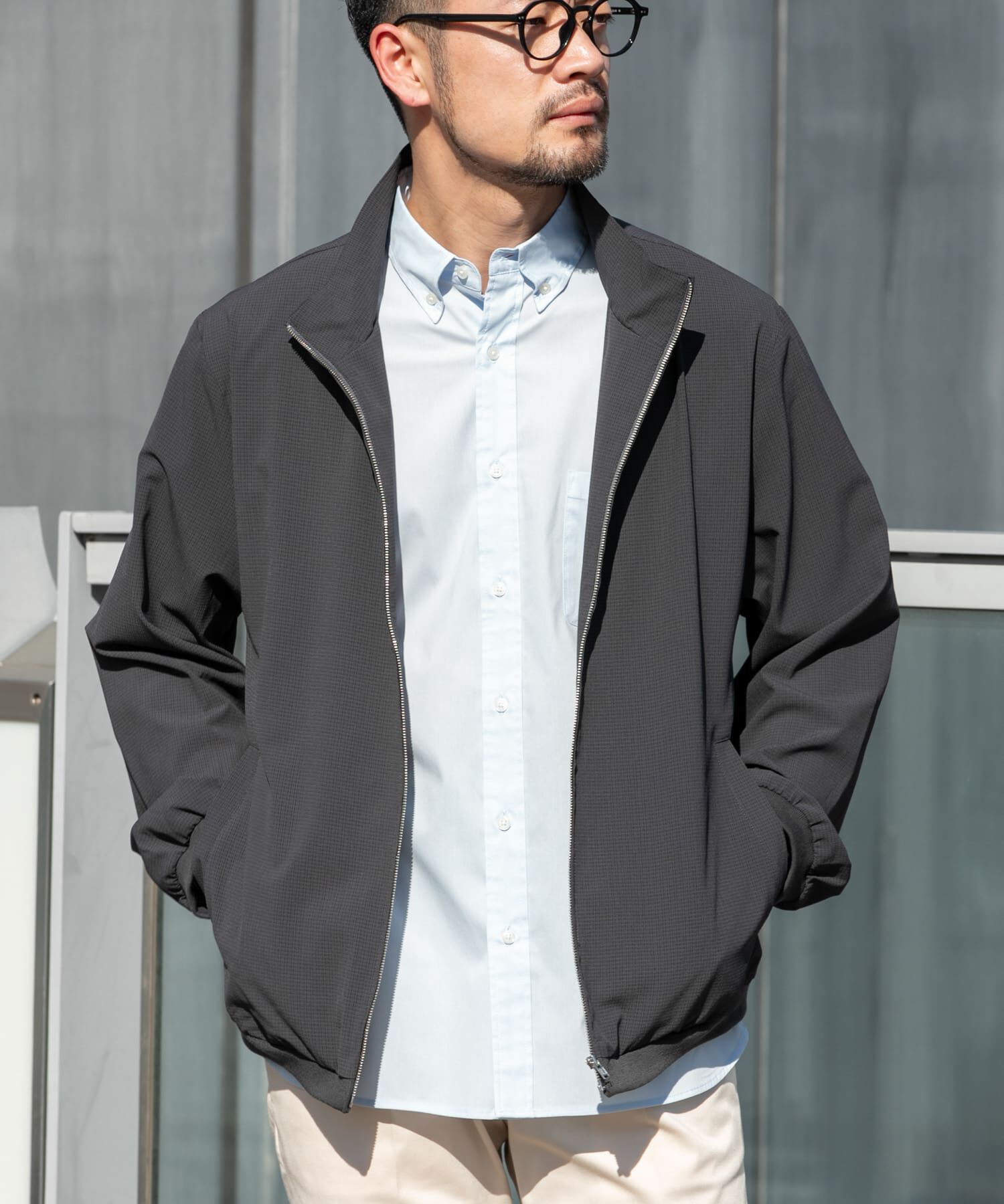 URBAN RESEARCH ROSSO「『WEB限定』『吸水 / 速乾』Air Stretch スタンドブルゾン」|ブルゾン・スタジャン|