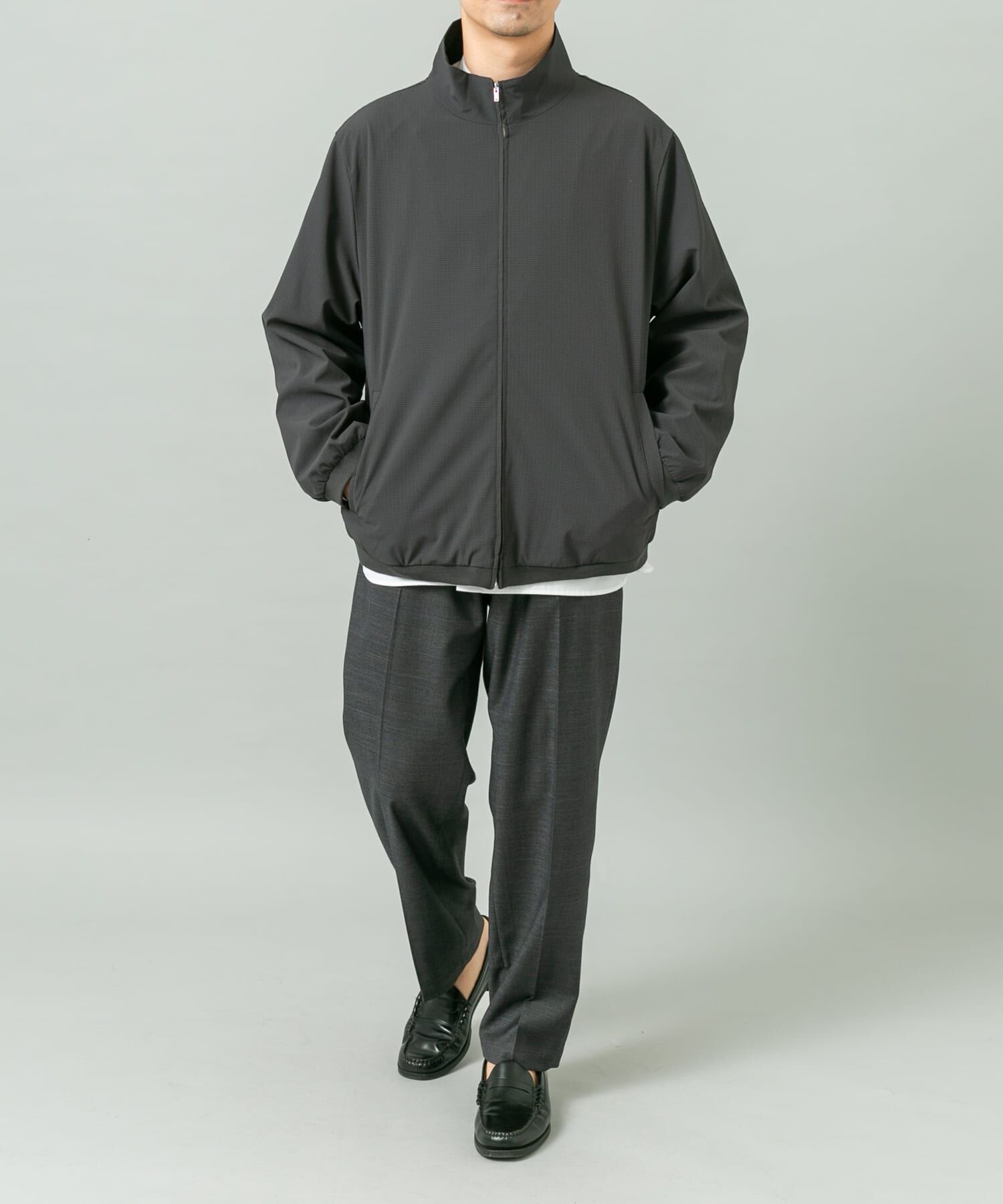 URBAN RESEARCH ROSSO「『WEB限定』『吸水 / 速乾』Air Stretch スタンドブルゾン」|ブルゾン・スタジャン|
