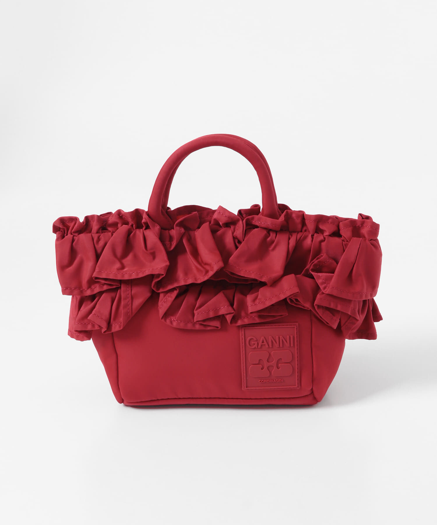 URBAN RESEARCH「GANNI　MINI SHOPPER RUFFLE」|クラッチバッグ|