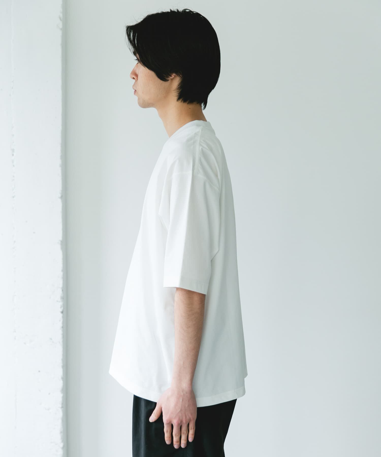 URBAN RESEARCH DOORS「『吸水速乾/接触冷感/ｲｰｼﾞｰｹｱ』ｸｲｯｸﾄﾞﾗｲ ｼｮｰﾄｽﾘｰ 」|Tシャツ・カットソー|