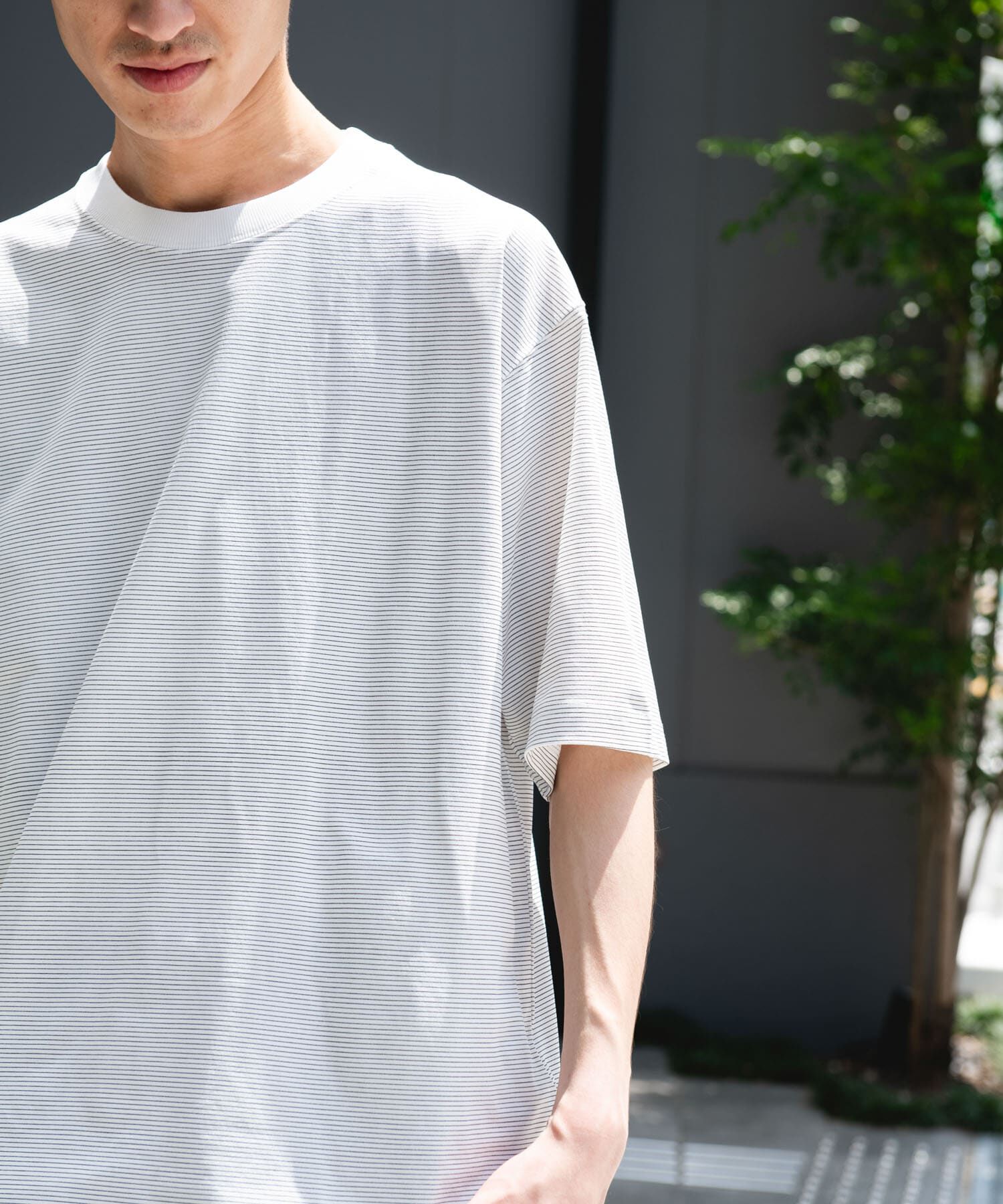 URBAN RESEARCH DOORS「『吸水速乾/接触冷感/ｲｰｼﾞｰｹｱ』ｸｲｯｸﾄﾞﾗｲ ｼｮｰﾄｽﾘｰ 」|Tシャツ・カットソー|