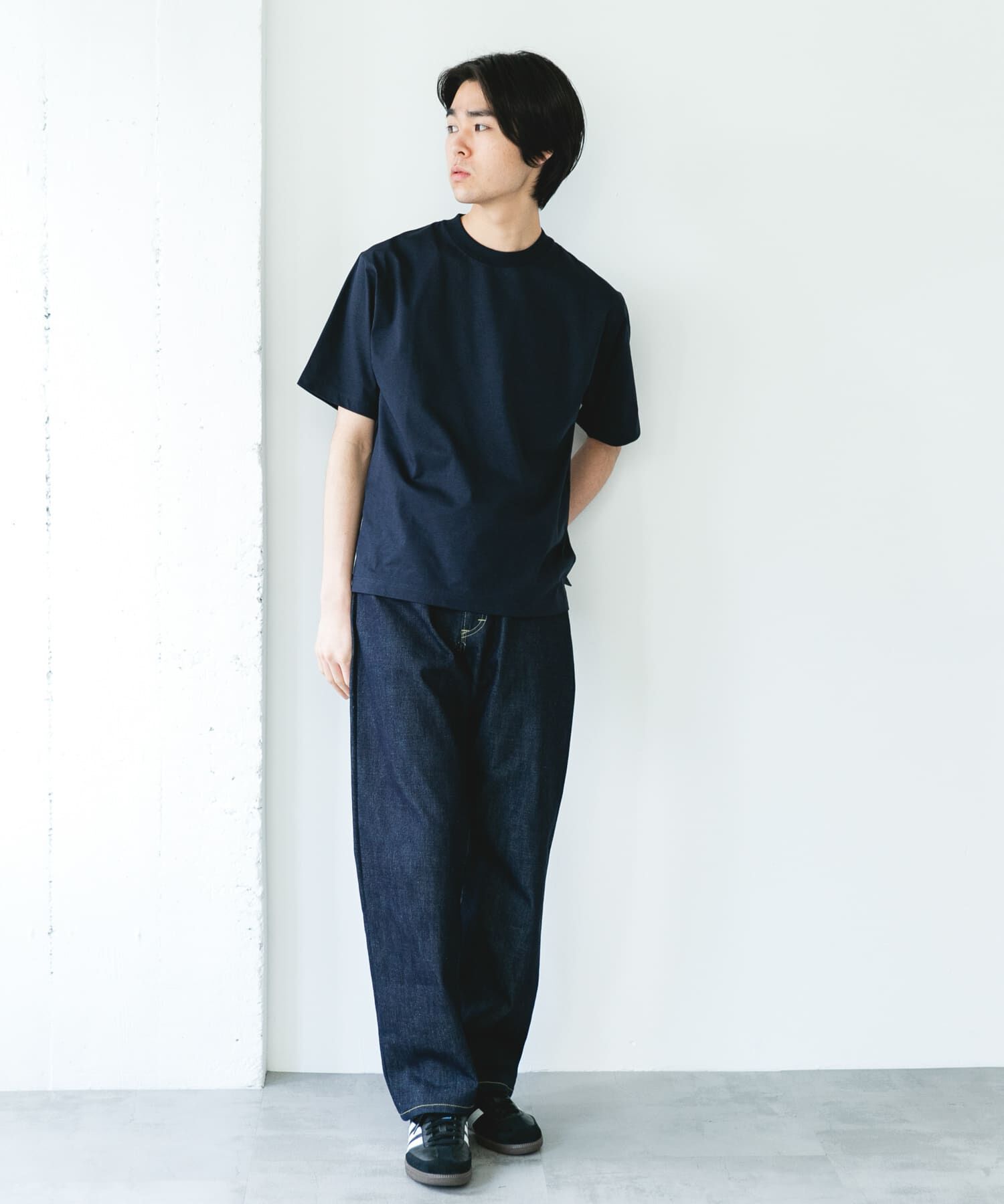 URBAN RESEARCH DOORS「『吸水速乾/接触冷感/ｲｰｼﾞｰｹｱ』ｸｲｯｸﾄﾞﾗｲ ｼｮｰﾄｽﾘｰ 」|Tシャツ・カットソー|