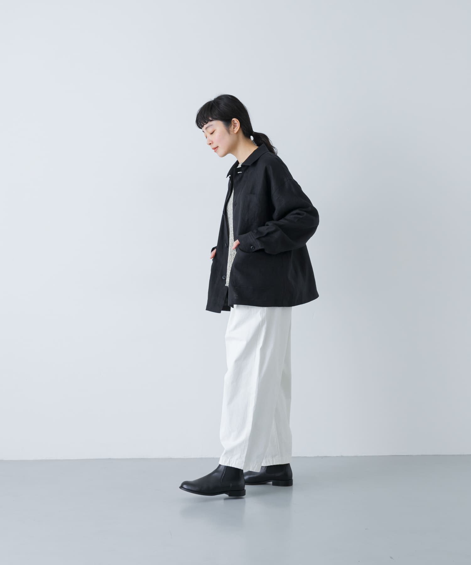 かぐれ「『ユニセックス』リネンカバーオール」|その他|