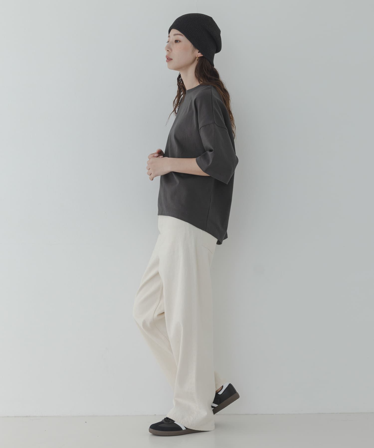 Sonny Label 「コットンハーフスリーブプルオーバー」|Tシャツ・カットソー|