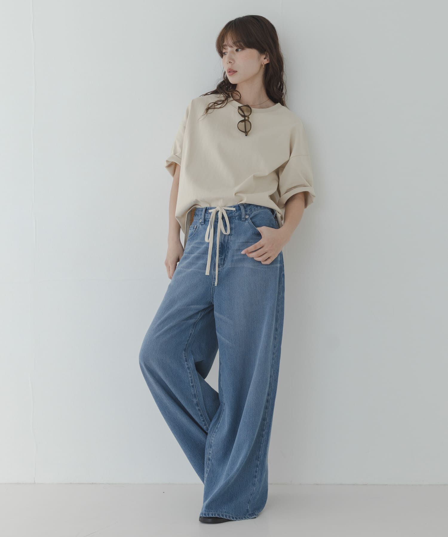 Sonny Label 「コットンハーフスリーブプルオーバー」|Tシャツ・カットソー|