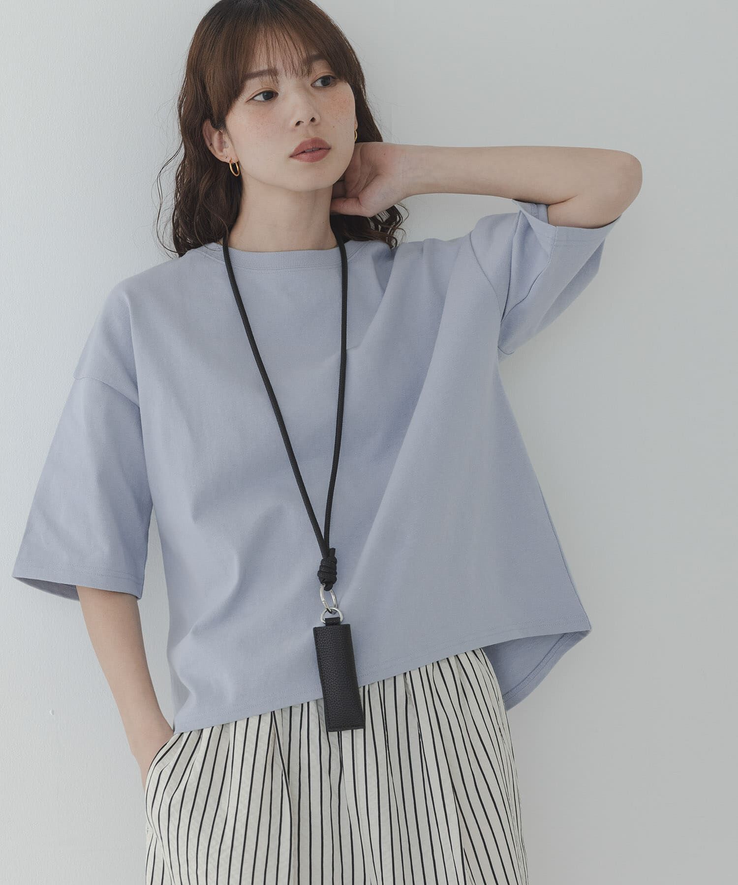 Sonny Label 「コットンハーフスリーブプルオーバー」|Tシャツ・カットソー|