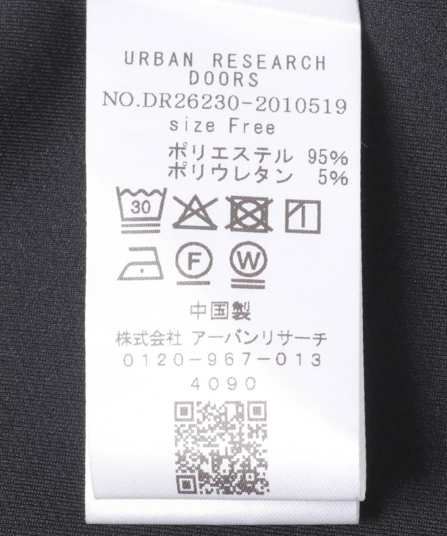 URBAN RESEARCH DOORS「カットジョーゼットVネックプルオーバー」|Tシャツ・カットソー|