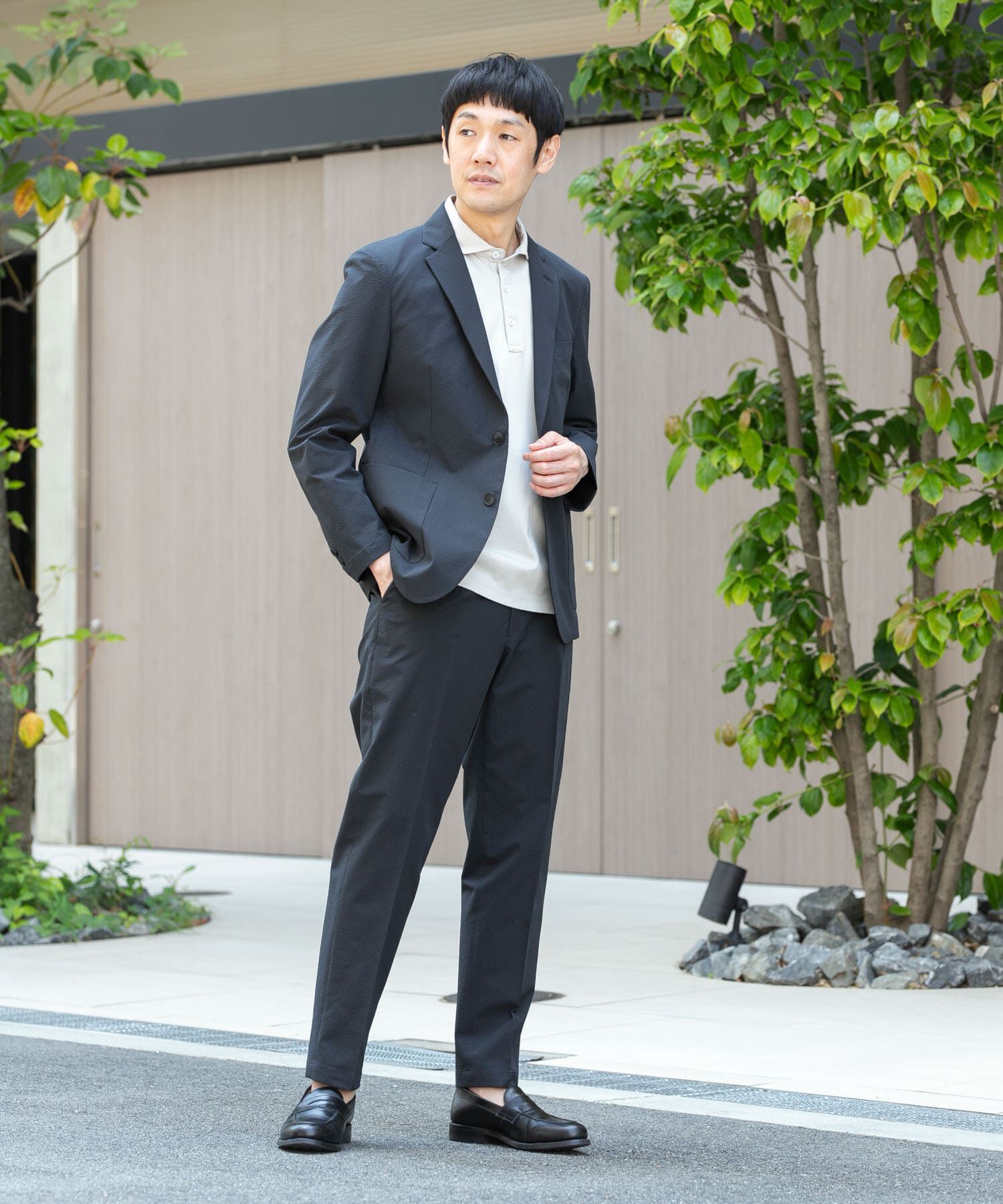 URBAN RESEARCH DOORS「LIFE STYLE TAILOR　シアサッカーストレッチパンツ」|その他|