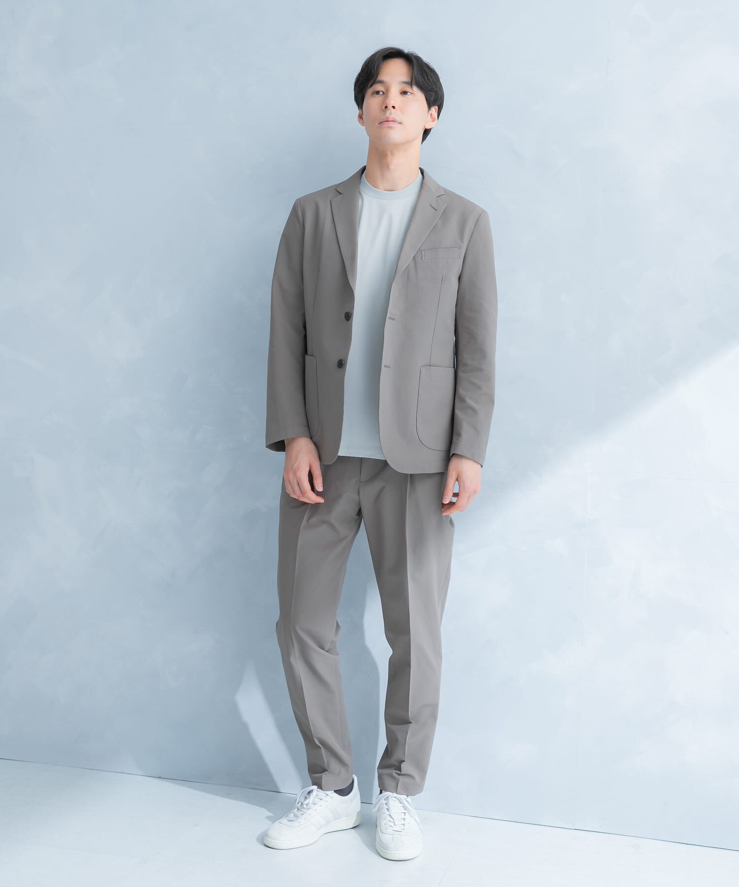 URBAN RESEARCH DOORS「LIFE STYLE TAILOR　シアサッカーストレッチパンツ」|その他|
