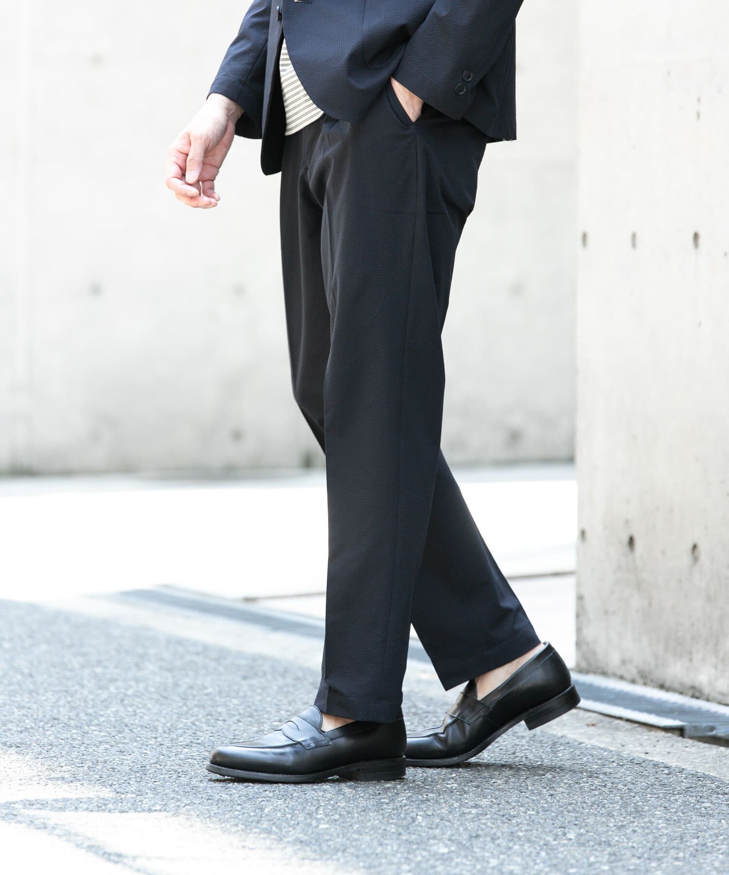 URBAN RESEARCH DOORS「LIFE STYLE TAILOR　シアサッカーストレッチパンツ」|その他|