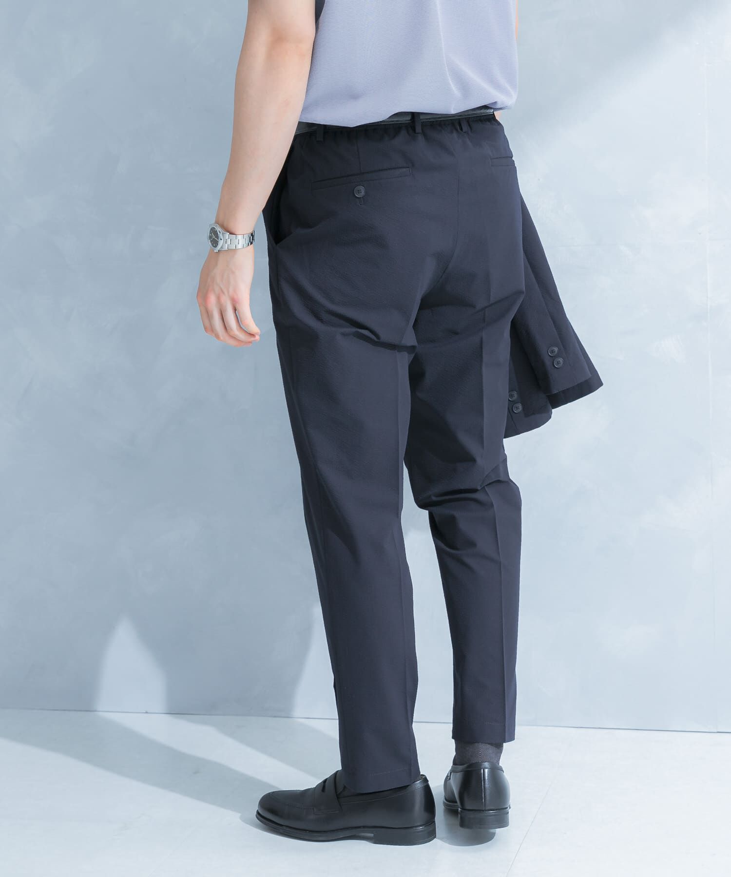 URBAN RESEARCH DOORS「LIFE STYLE TAILOR　シアサッカーストレッチパンツ」|その他|