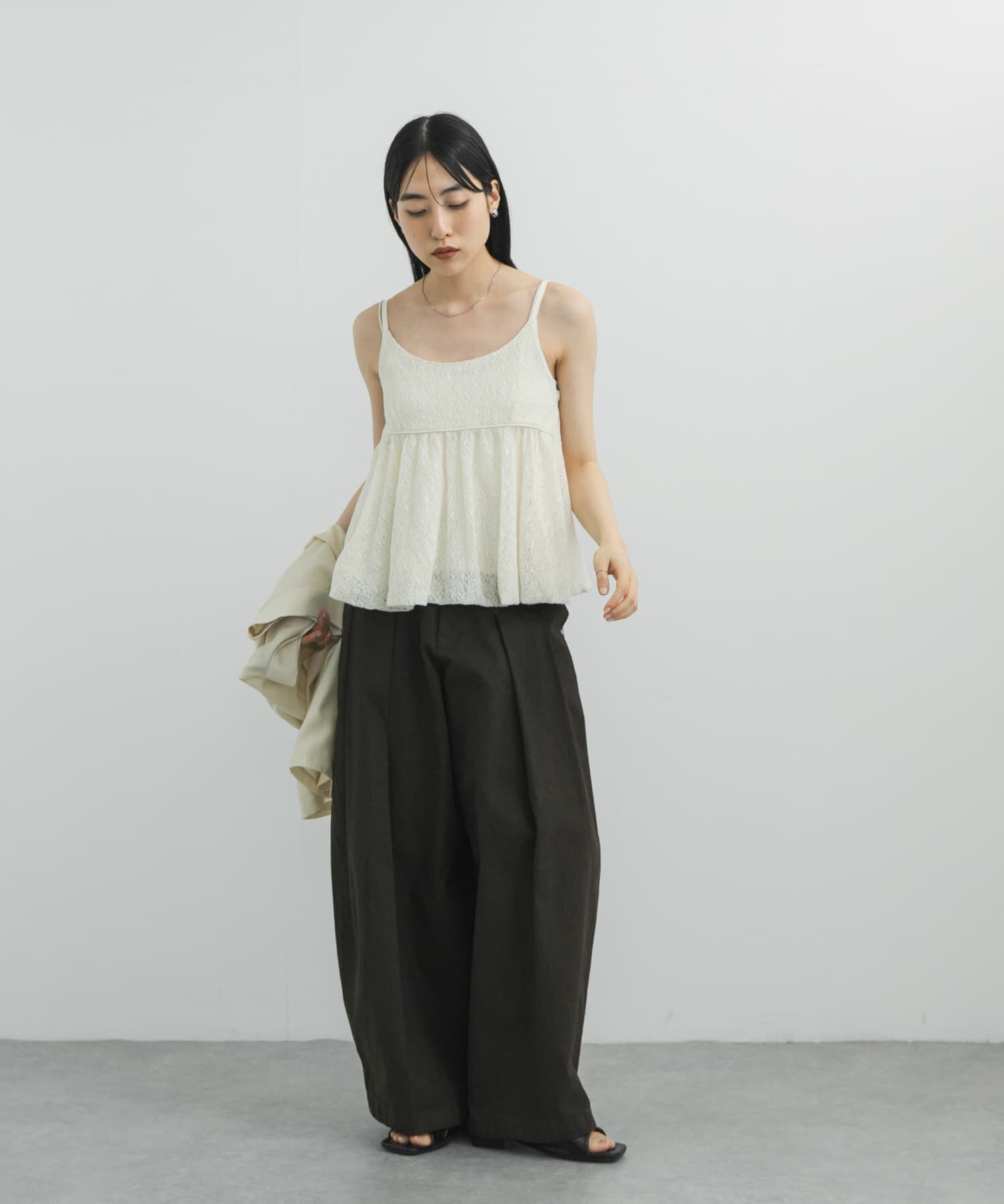  「『WEB限定』パイピングバルーンビスチェ」|その他|