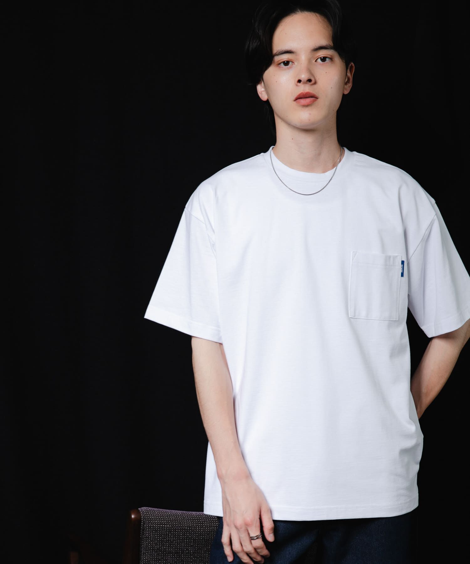 SENSE OF PLACE by URBAN RESEARCH「『UR TECH ひやサラクール』リラックスポケットTシャツ」|Tシャツ・カットソー|