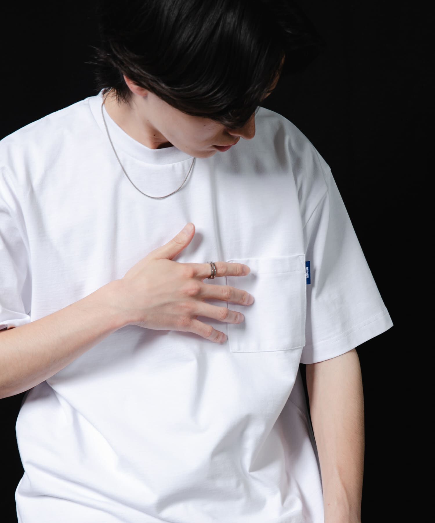 SENSE OF PLACE by URBAN RESEARCH「『UR TECH ひやサラクール』リラックスポケットTシャツ」|Tシャツ・カットソー|