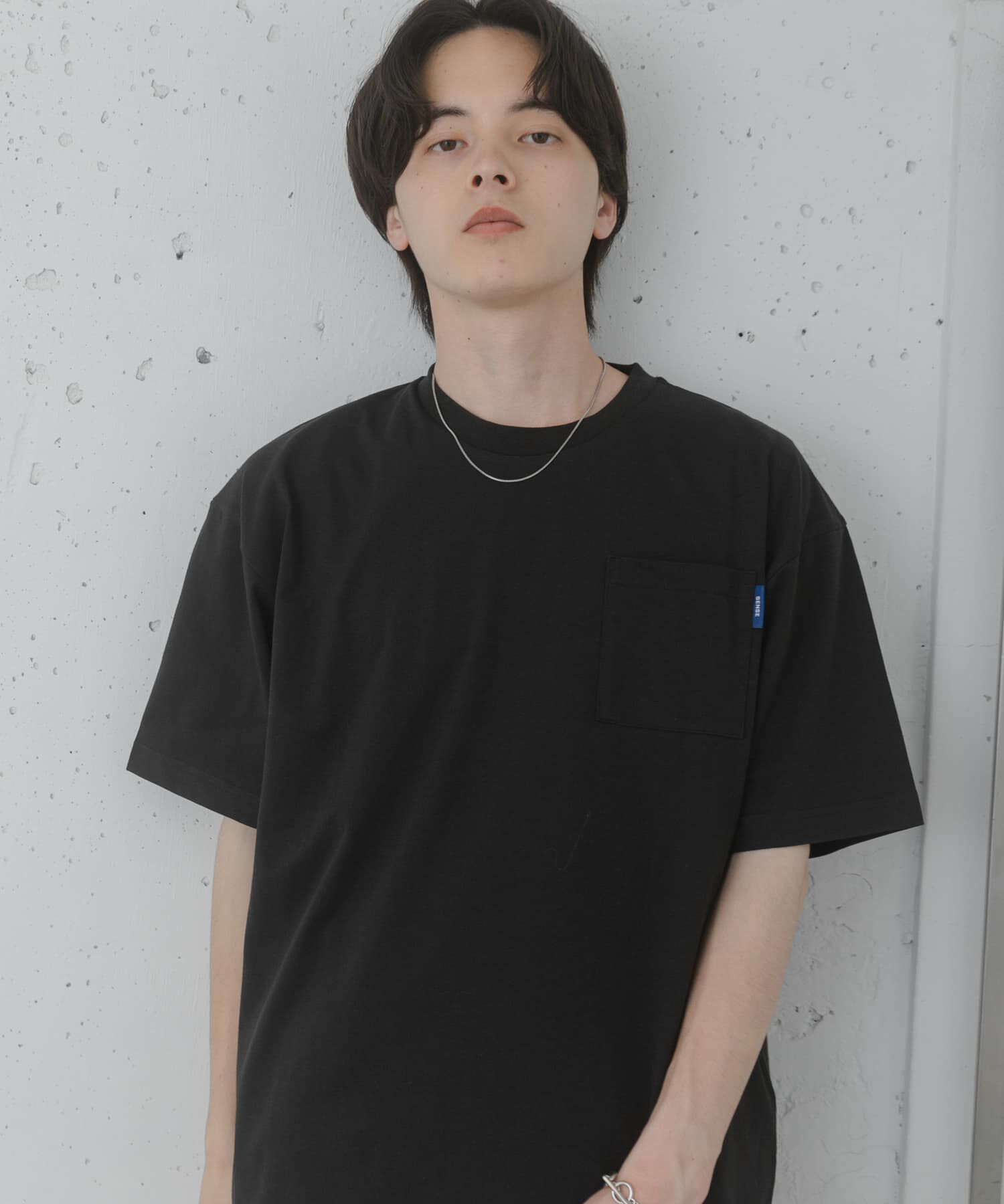 SENSE OF PLACE by URBAN RESEARCH「『UR TECH ひやサラクール』リラックスポケットTシャツ」|Tシャツ・カットソー|